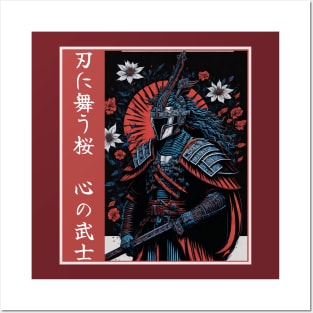 The Japanese Samurai design Posters and Art